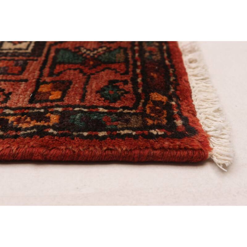 ECARPETGALLERY Hand-knotted Andelz Copper Wool Rug - 3'7 x 9'4