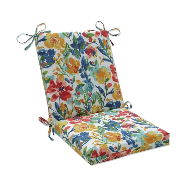 Pillow Perfect Outdoor Indoor Oakmont Multi Chair Cushion 36.5 X