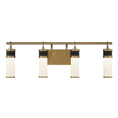 Savoy House 8-1638-4 Abel 4 Light 30" Wide LED Bathroom Vanity Light