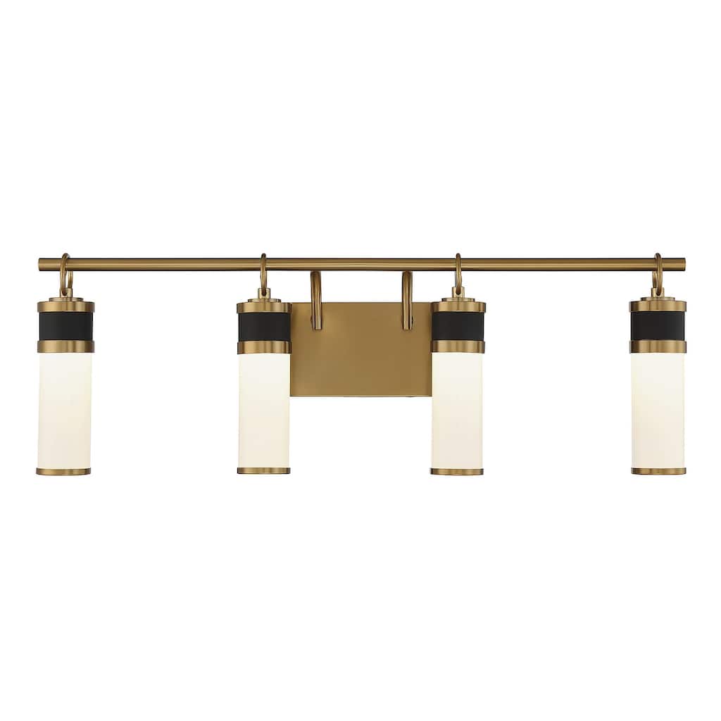 Savoy House 8-1638-4 Abel 4 Light 30" Wide LED Bathroom Vanity Light