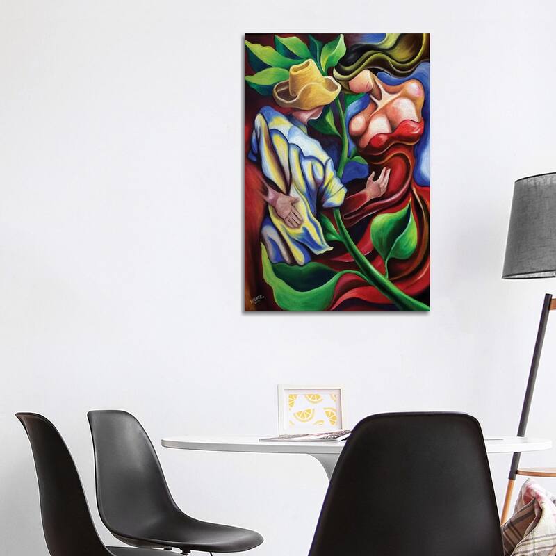 iCanvas "Dancing In Countryside" by Dixie Miguez Canvas Print - 40x26x1.5