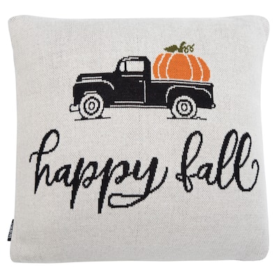 Safavieh 18" Fall Truck Pillow