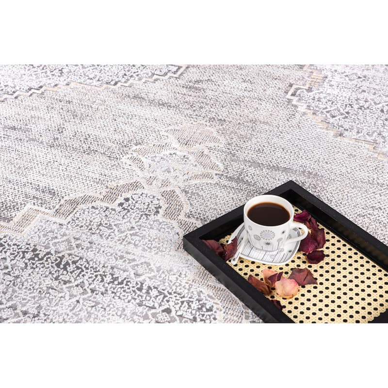 Bowman Classic Gray/Beige Area Rug
