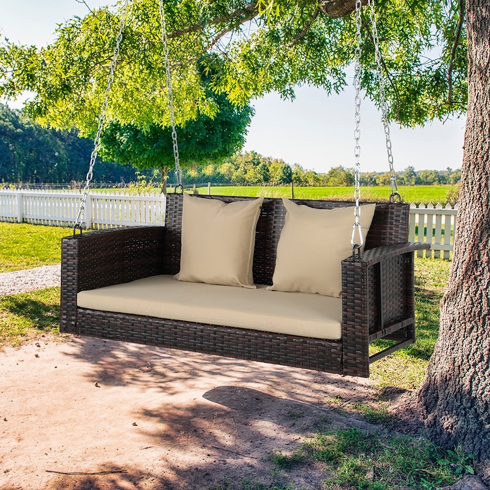 Patio swing clearance sale best sale