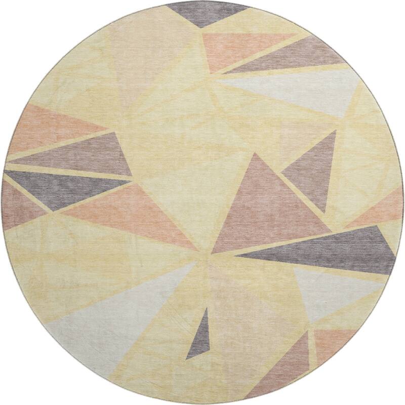 Premium Washable Super Soft Contemporary Mosaic Mayfield Rug