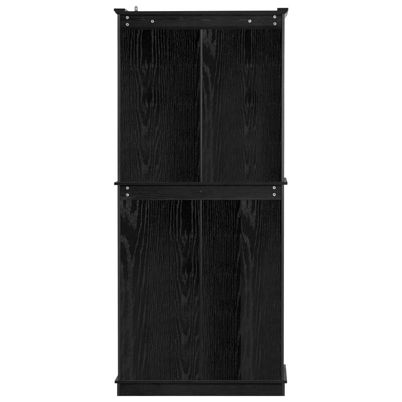 Roomfitters 71" Tall Kitchen Pantry Cabinet with 3 Pull-Out Organizers & 6 Door Shelves