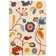 preview thumbnail 32 of 43, SAFAVIEH Handmade Soho Ingken Floral N.Z. Wool Rug 2' x 3' - Beige/Multi - Rectangle