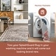 preview thumbnail 11 of 13, Nuloom Eira Medallion SplashGuard Machine Washable Area Rug