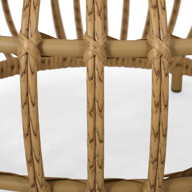 29.5" Wicker Coffee Table