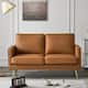 Option Light Brown Faux Leather