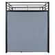 preview thumbnail 70 of 78, Modern Loft Bed with Desk & Wardrobe, Metal Loft Bed Frame with Shelves, USB Power Outlet, LED Light, for Kids Teens Adults
