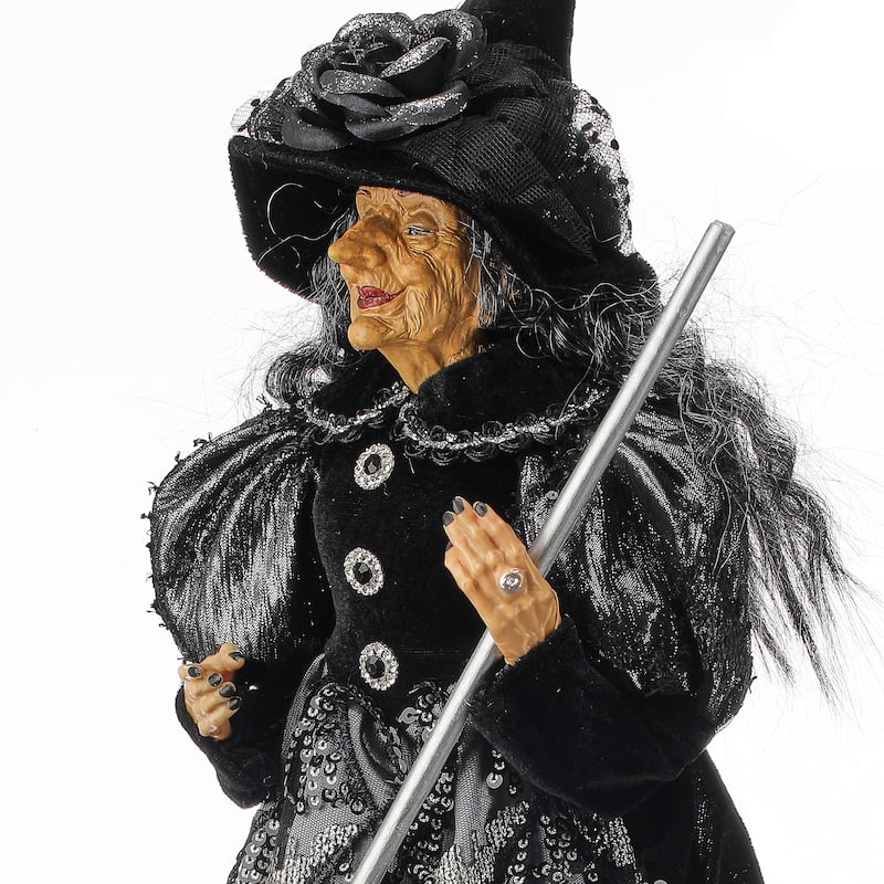 24" Elegant Standing Witch