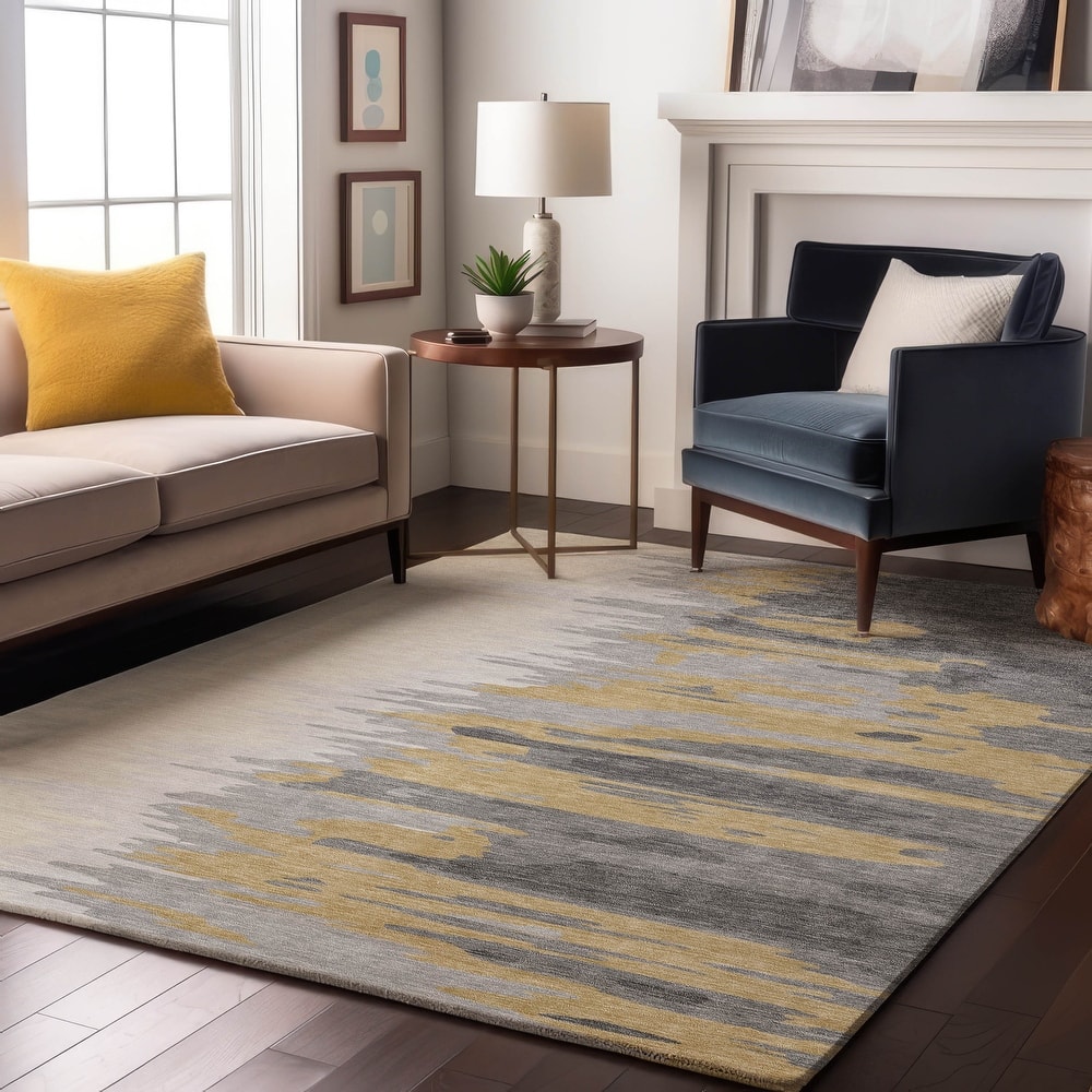 Premium Washable Super Soft Modern Ombre Mayfield Rug