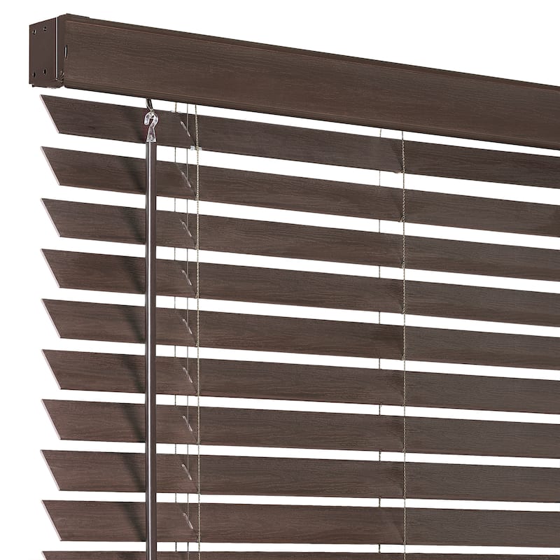 Cordless GII Madera Falsa 2" Faux Wood Blind