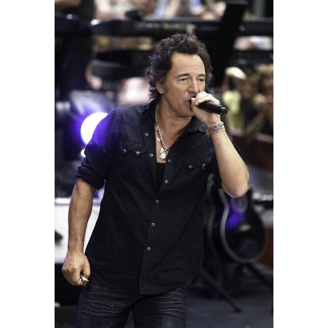 24 x 30 Bruce Springsteen and the E Street Band performing at the Today Show concert Photo Print