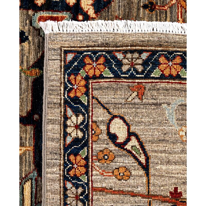 Serapi One-of-a-Kind Hand-Knotted Area Rug - Brown - 8' 3" x 9' 9"