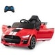 preview thumbnail 2 of 30, 12V Licensed Ford Mustang Shelby GT500 Kids Ride on Car with Remote Control for Kids Aged 3-8-Red