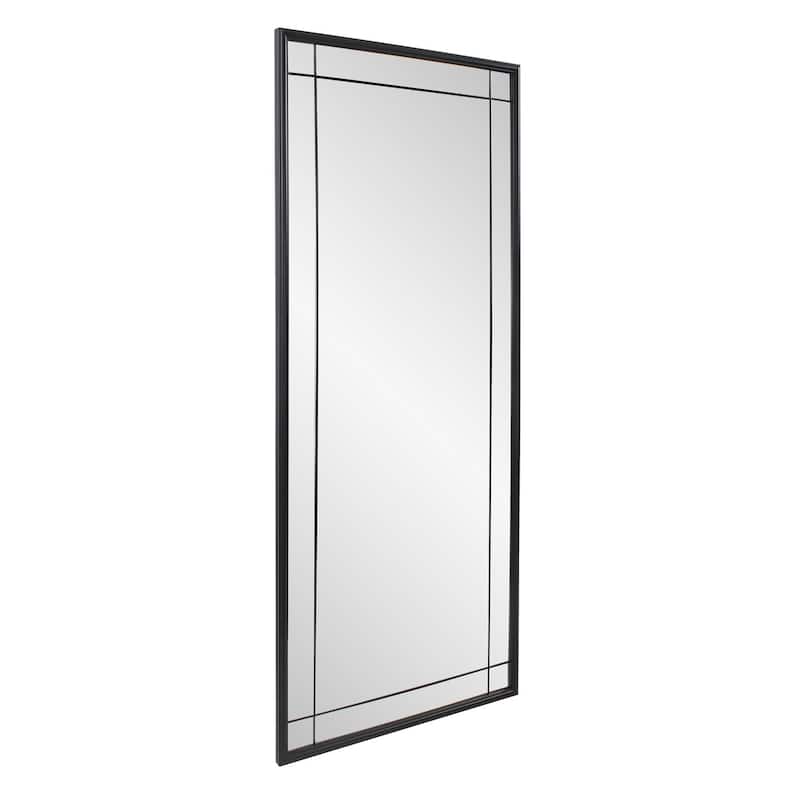 Allan Andrews French Panel Framed Decorative Wall Mirror