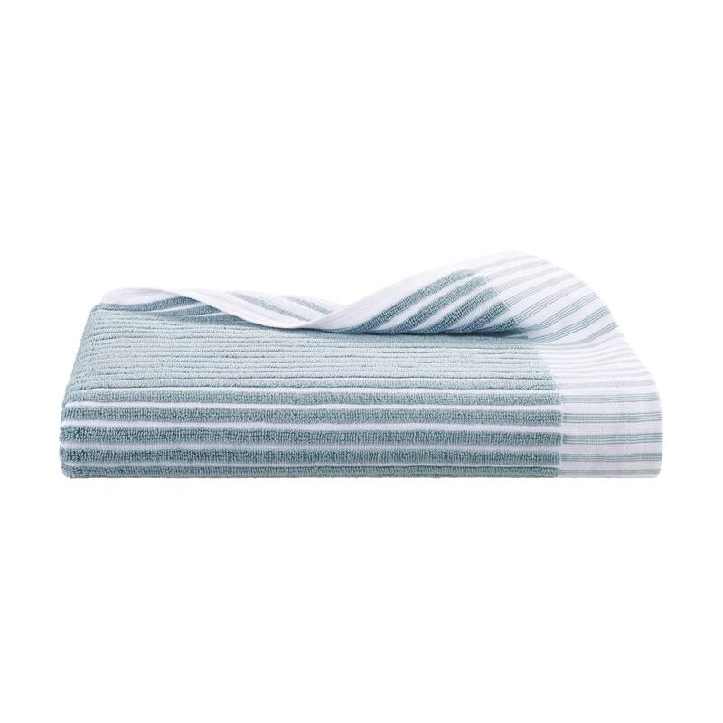 Martex Sculpted Stripe Tan Bath Towel