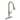 Crest Kitchen Faucet in a PVD Satin Nickel Finish - For 1 or 3 Hole Installation