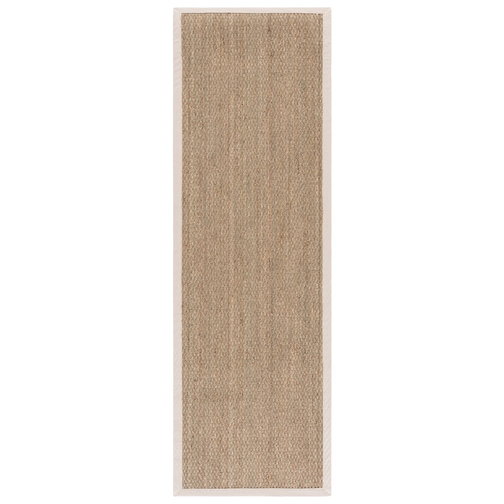 SAFAVIEH Natural Fiber Lovie Farmhouse Seagrass Rug