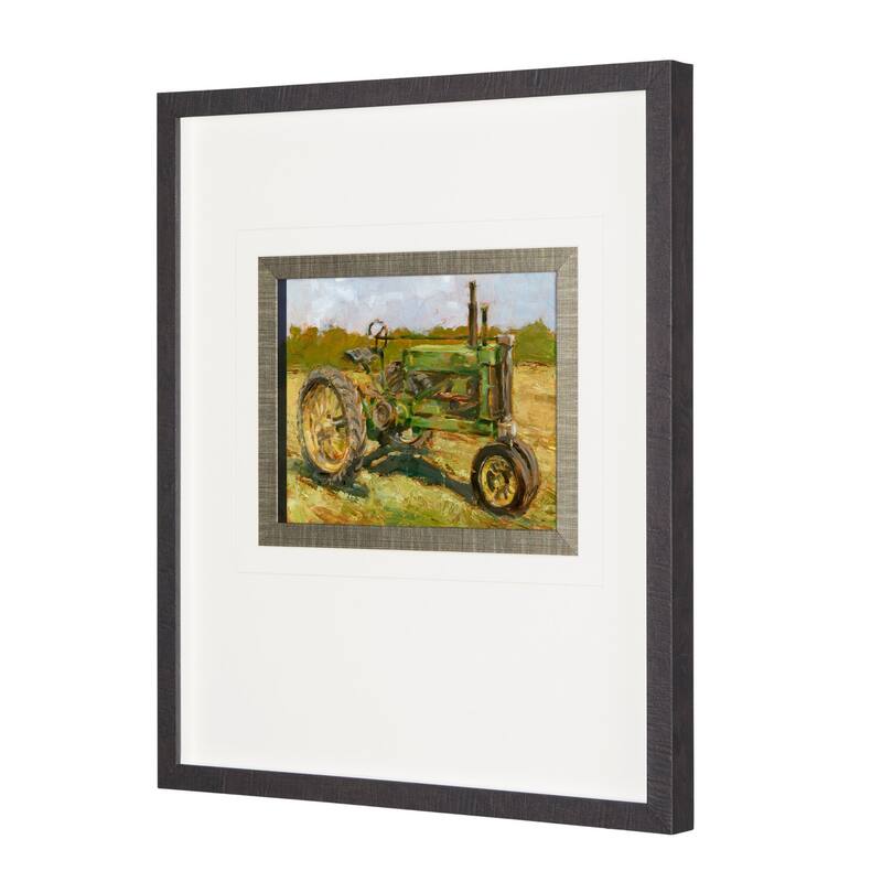 Rustic Tractors I Framed Art Print