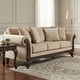 preview thumbnail 8 of 30, Hernen Carved Wood Frame 5-Piece Living Room Set