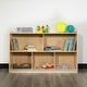 preview thumbnail 1 of 37, Wooden School Classroom Storage Cabinet/Cubby for Commercial or Home Use 48"W x 15"D x 30"H