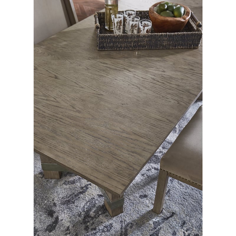 Signature Design by Ashley Chrestner Gray 5-Piece Dining Package