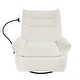 preview thumbnail 5 of 28, Upholstered Power Swivel Rocker Recliner Lounge Chair for Living Room