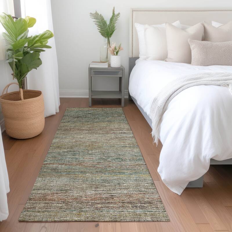 Premium Washable Super Soft Solid Ombre Mayfield Rug - Multi - 2' 3" x 7' 6" - Runner