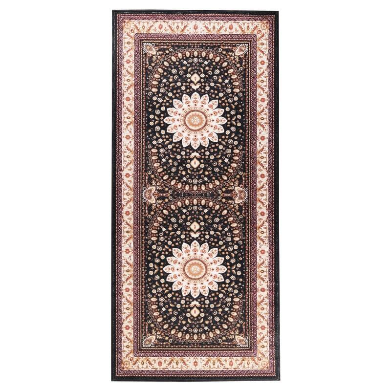 Superior Milan Floral Medallion Washable Indoor Runner or Area Rug