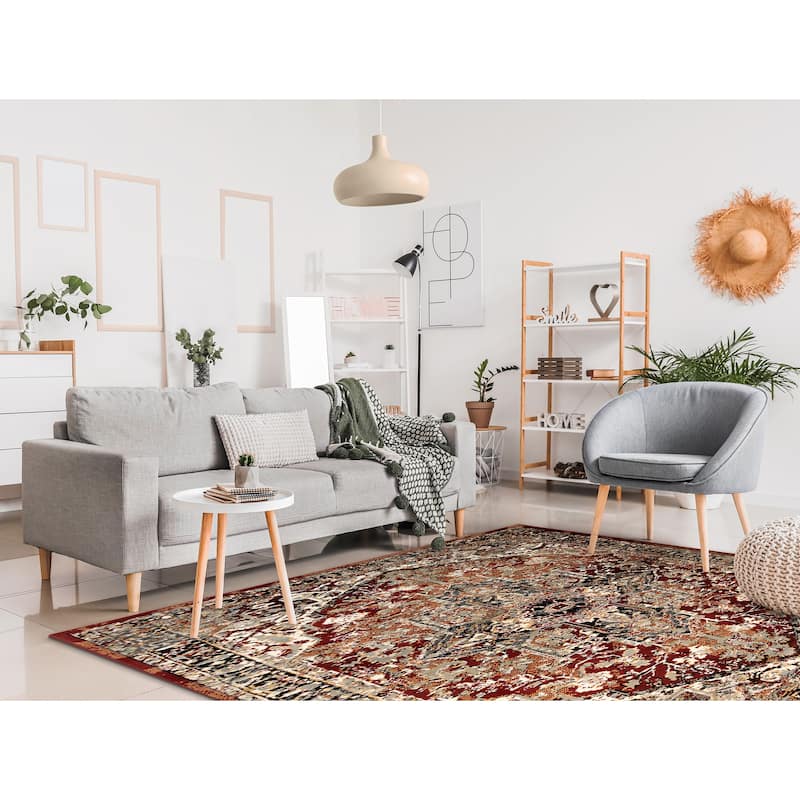 Liora Manne Aurora Medallion Indoor Rug