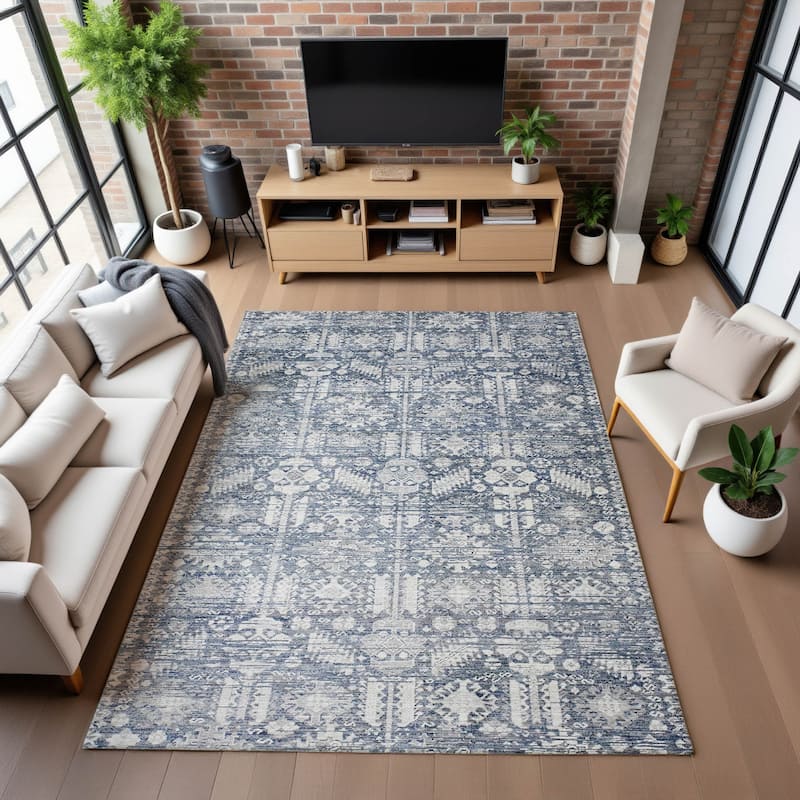 Premium Washable Super Soft Vintage Traditional Mayfield Rug