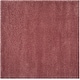 preview thumbnail 121 of 187, SAFAVIEH California Premium Shag Izat 2-inch Thick Area Rug 6'7" Square - Rose - Square