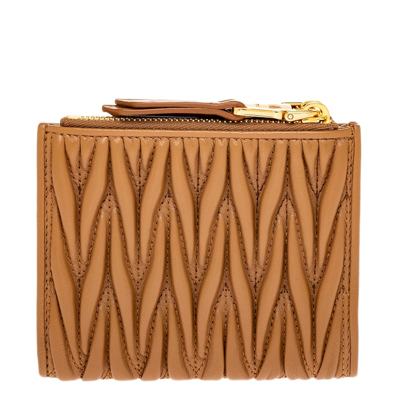 Miu Miu Matelassé Small Wallet