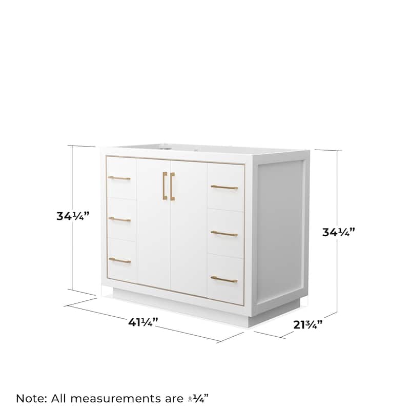 Wyndham Collection WCF1111-42S-CX-MXX Icon 42" Single Free Standing