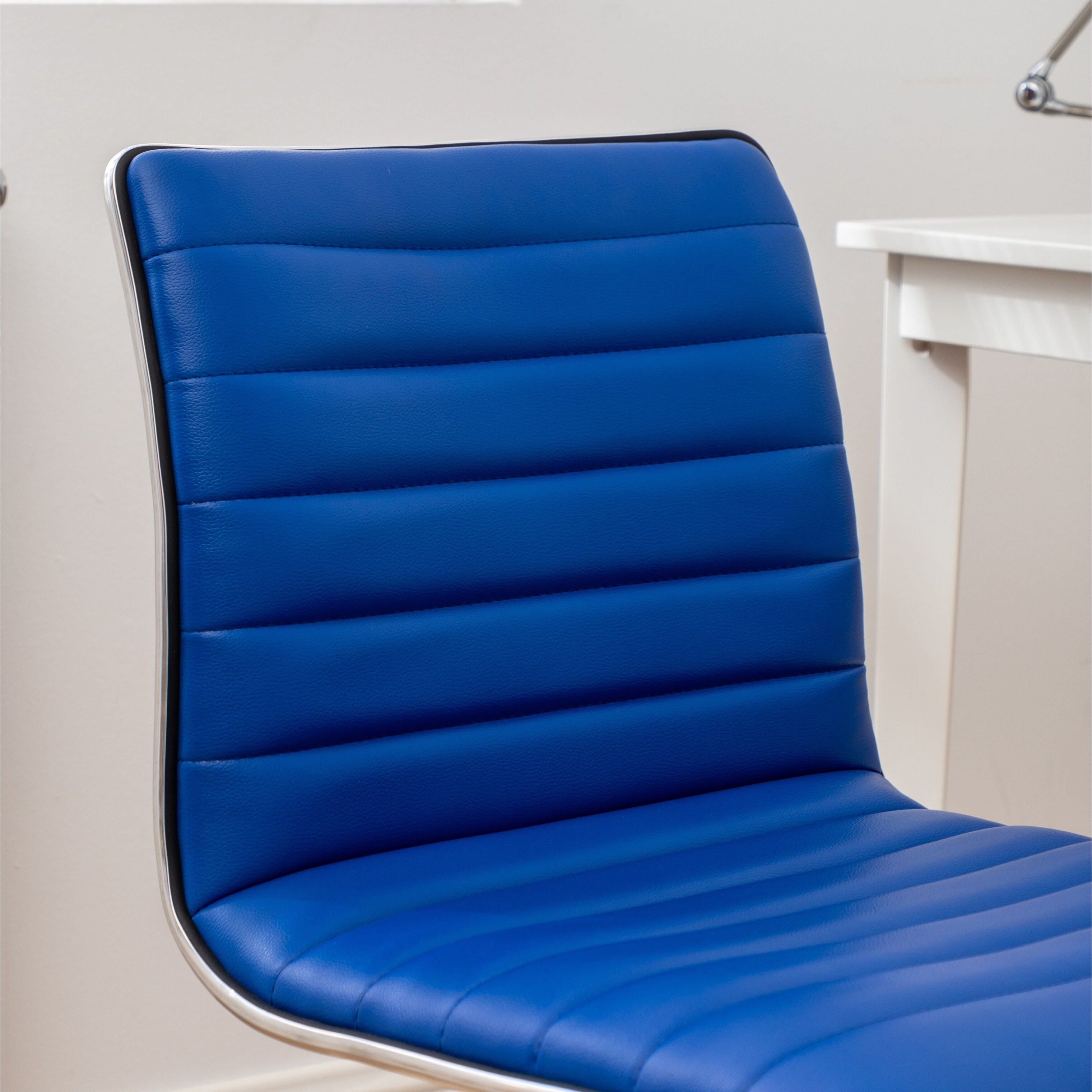 Carson Carrington Lund Modern Chrome Office Chair Bed Bath Beyond 22727395