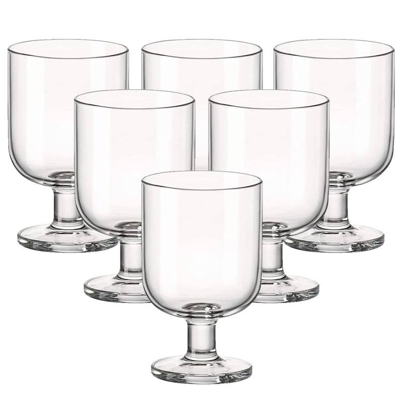 Bormioli Rocco Hosteria 5.5 oz. Tumber Glasses, Set of 6 - Set of 6 - Clear