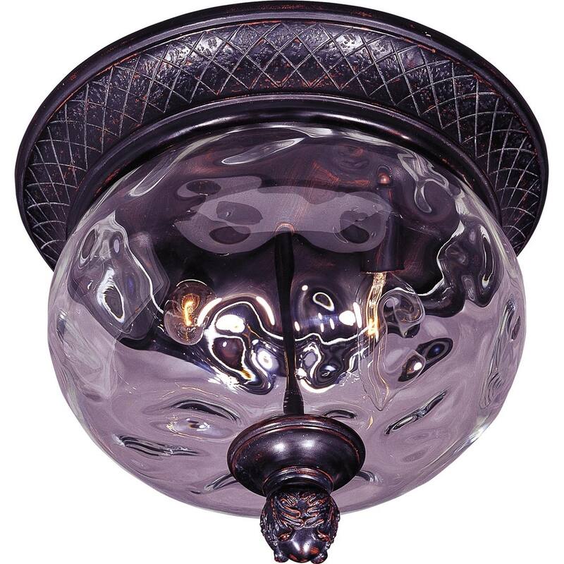 Maxim Carriage House 12" 2 Light Vivex Ceiling Light