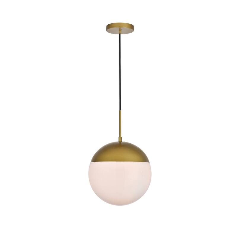 Frosted White Glass 1-light Pendant