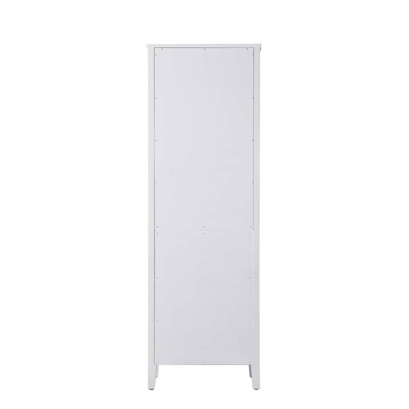 Laura 16-28 Inch Open Shelving Bath Storage Cabinet