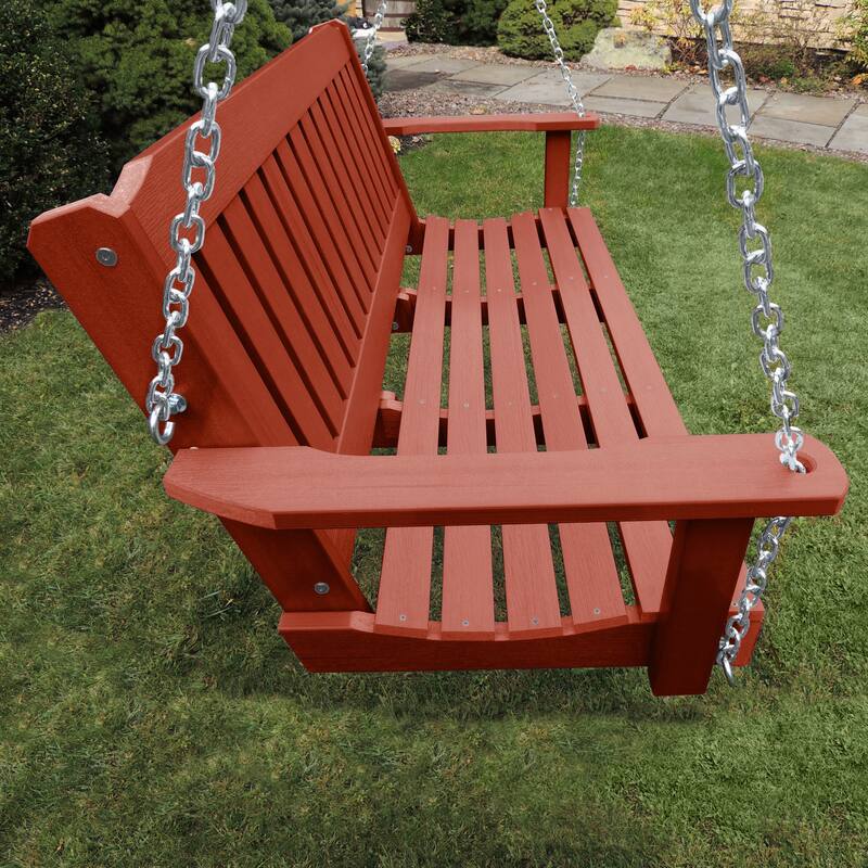 HIGHWOOD Lehigh 5-foot Eco-friendly Synthetic Wood Porch Swing