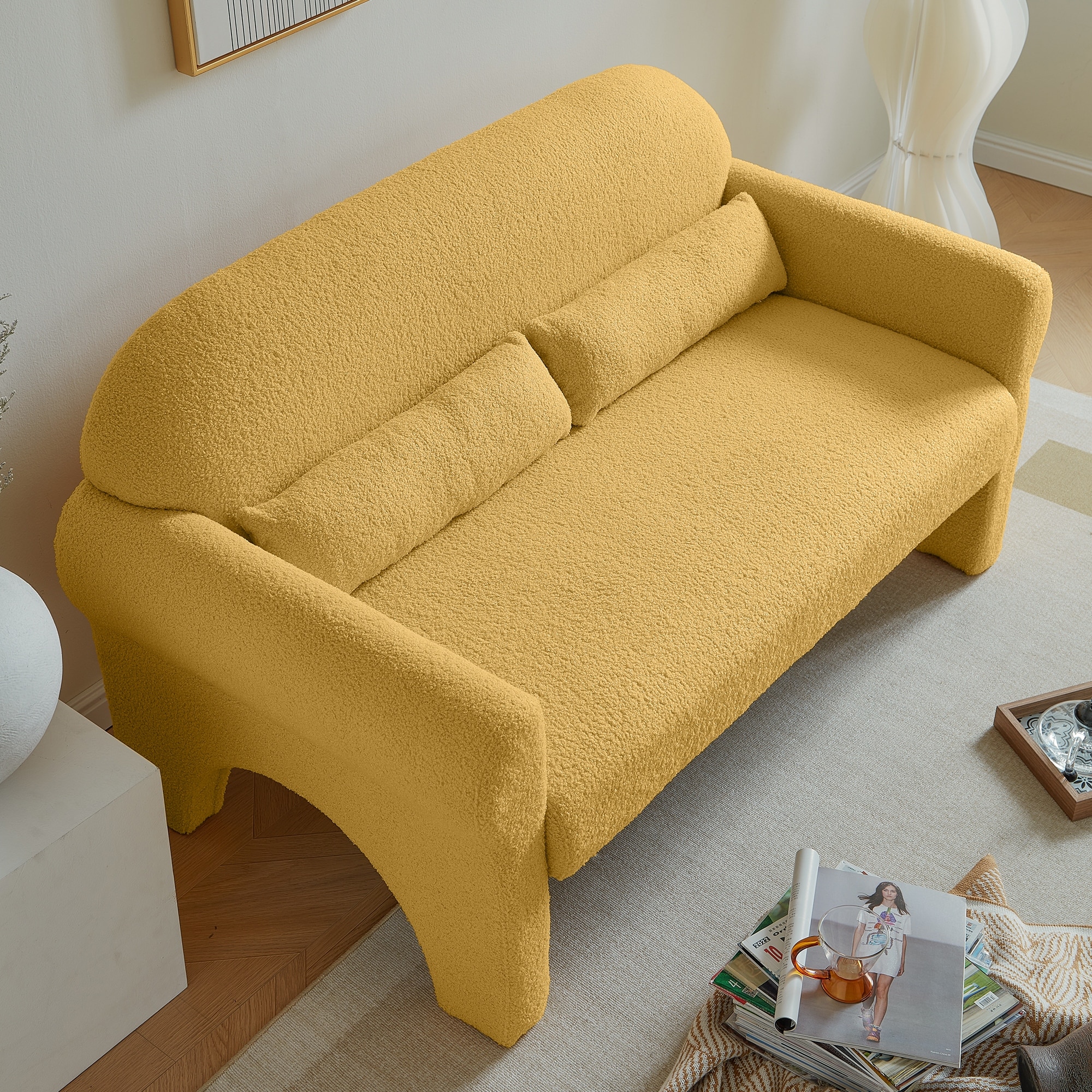 Lumbar pillow sofa clearance