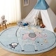 preview thumbnail 17 of 68, SAFAVIEH Carousel Kids Brandusa Animal Rug