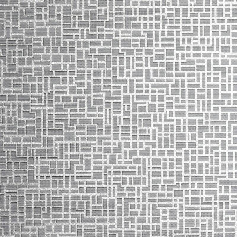 Arthouse Satoni Silver Geometric Wallpaper