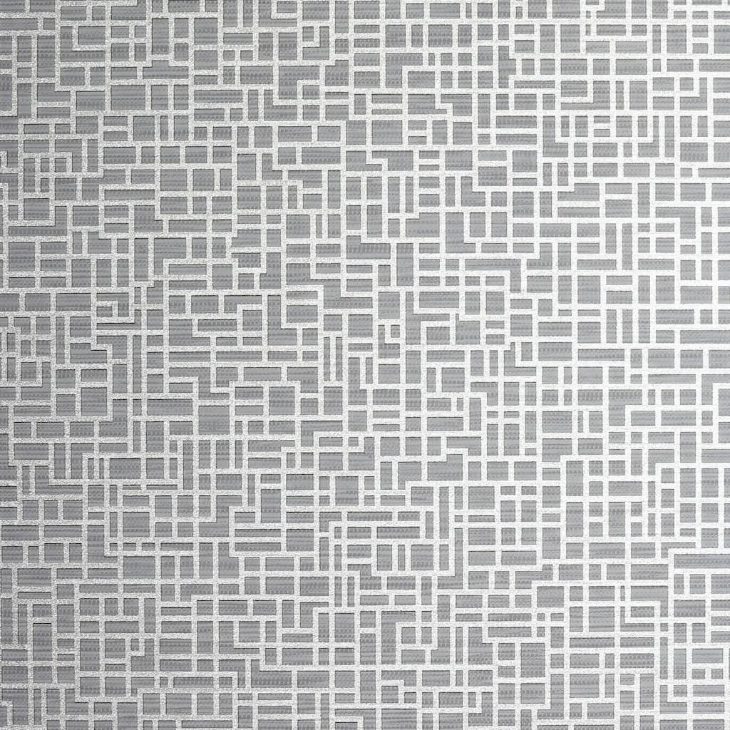 Arthouse Satoni Silver Geometric Wallpaper