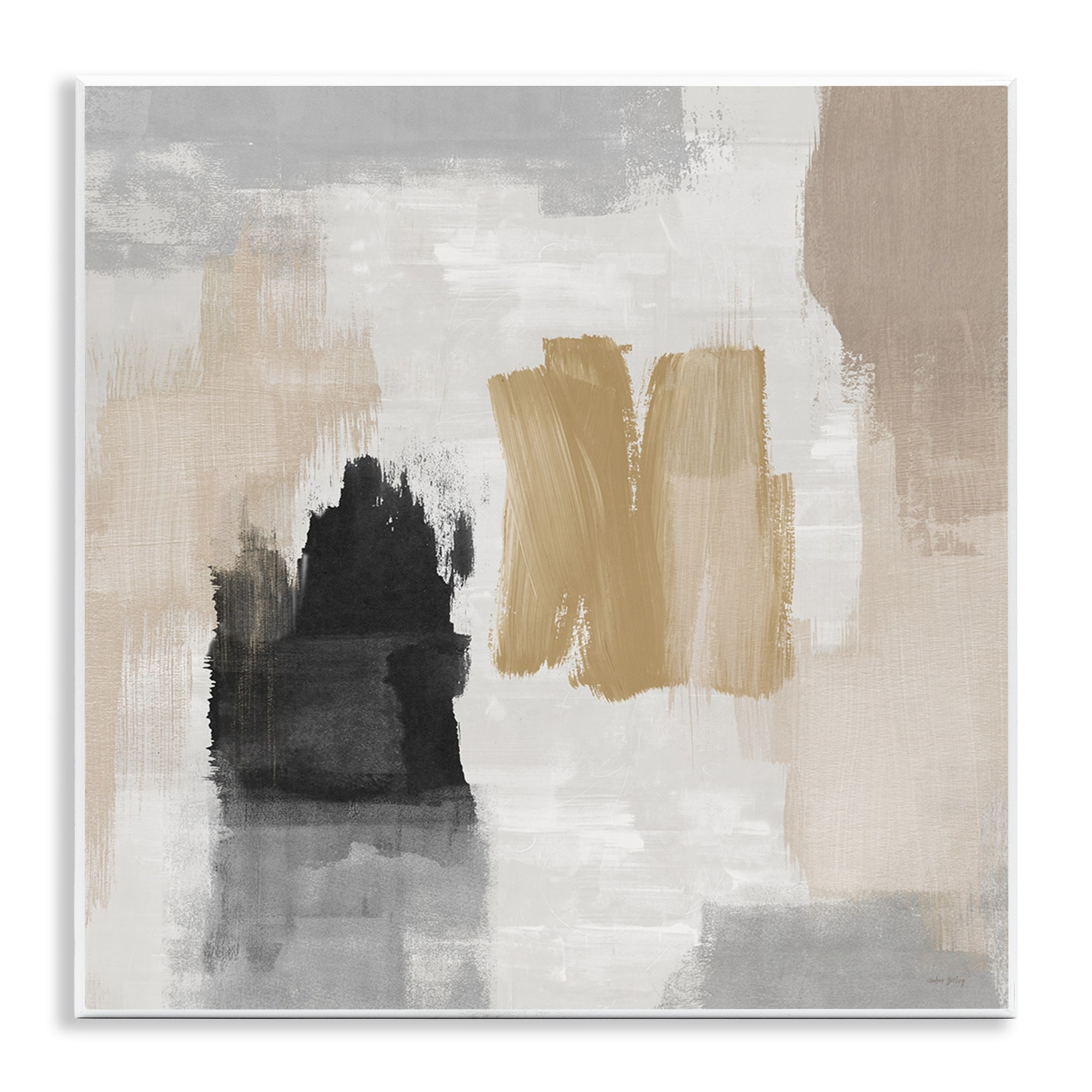 Stupell Brushed Pastel Soft Abstract Wall Plaque Art Design By Amber Sterling