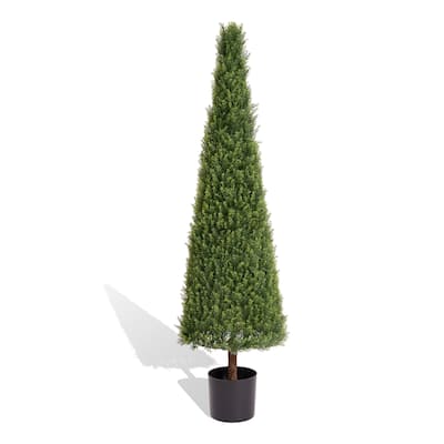 Tree Artificial Boxwood Topiary Tree Plant Potted Trees