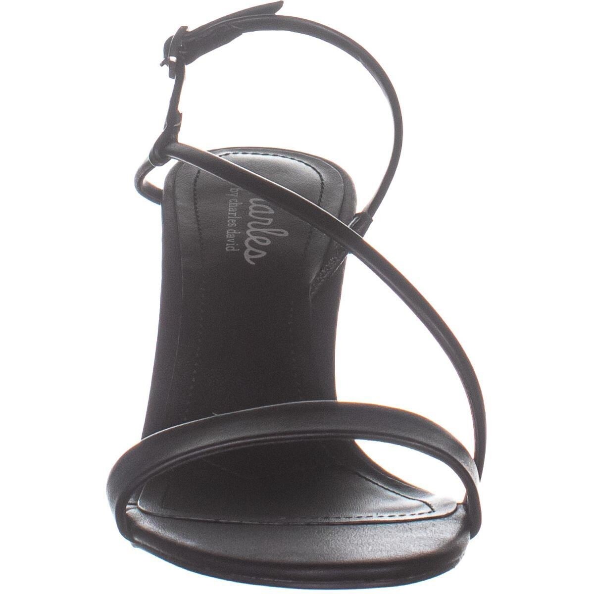 charles david black heels